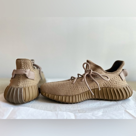 adidas mens Yeezy Boost 350 V2 Shoes, Earth, Men’s 11.5 - Picture 5 of 7